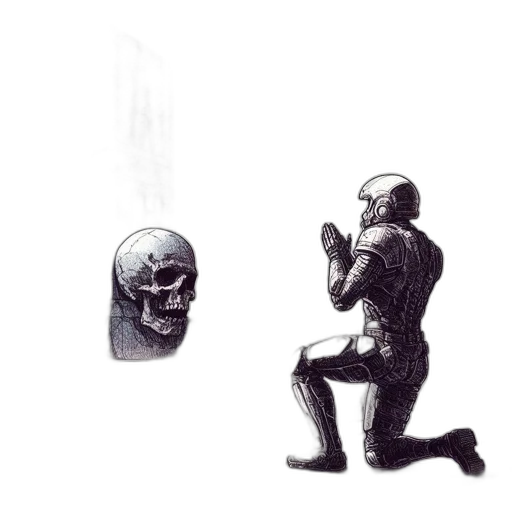 mask, robot, weapon, face transparent PNG cut-out