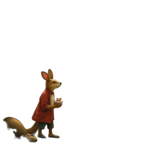 animal, staff, creature, hat transparent PNG cut-out