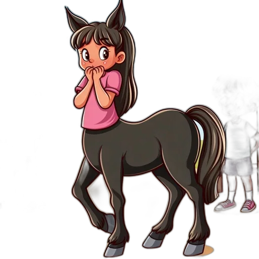 animal, creature, staff, anime transparent PNG cut-out