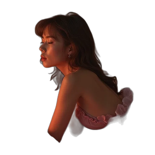 face, jewelry, creature, dress transparent PNG cut-out