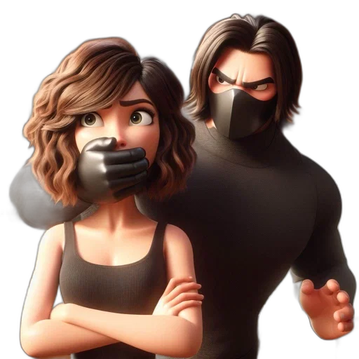 mask, concept art, cartoon, comic book art transparent PNG cut-out