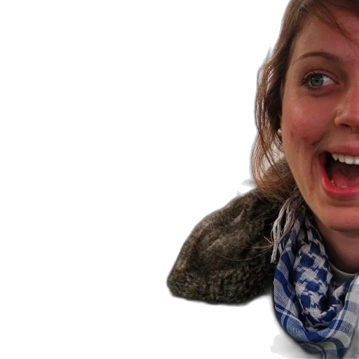 face, jacket, staff, hat transparent PNG cut-out