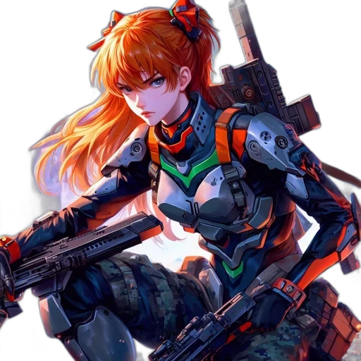 weapon, robot, anime, concept art transparent PNG cut-out