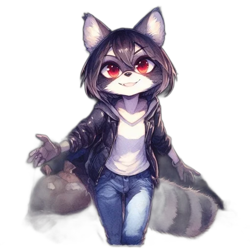 staff, jacket, animal, creature transparent PNG cut-out