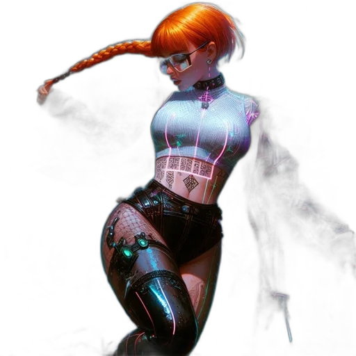 robot, staff, dress, concept art transparent PNG cut-out