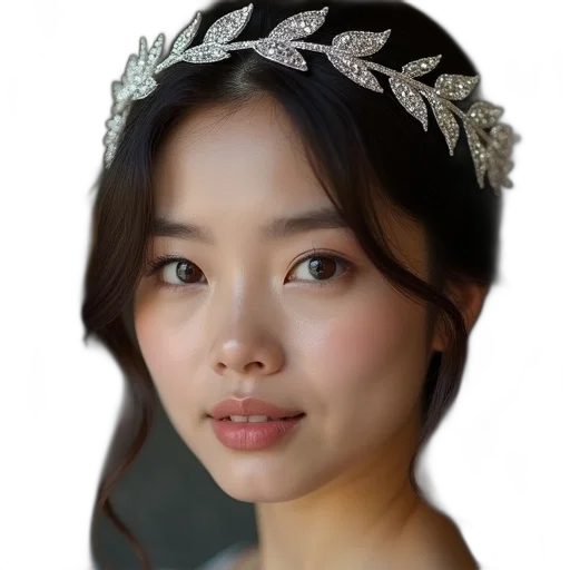 crown, jewelry, hat, face transparent PNG cut-out