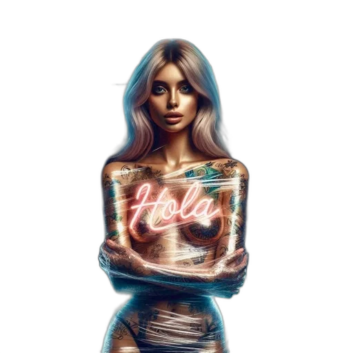 dress, robot, jacket, jewelry transparent PNG cut-out