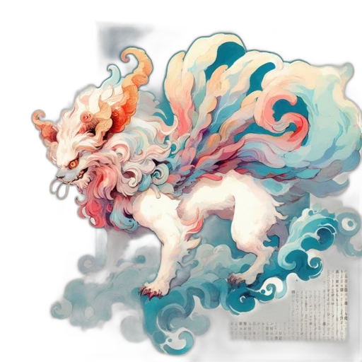 dragon, creature, staff, animal transparent PNG cut-out