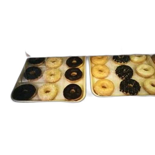 food, display, donuts, signs transparent PNG cut-out