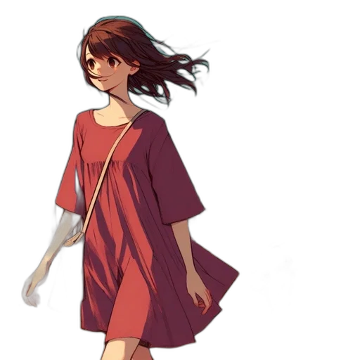 dress, staff, sword, concept art transparent PNG cut-out