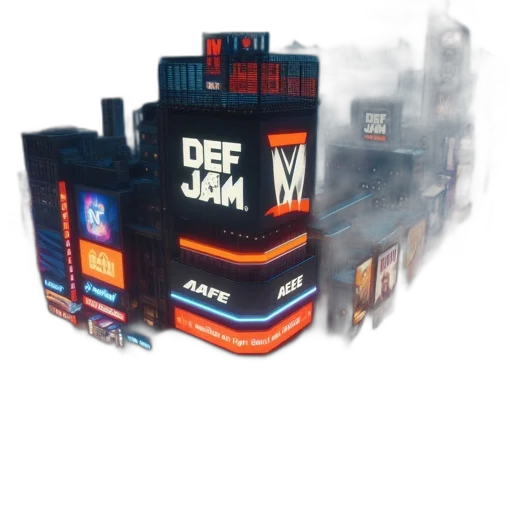 building, robot, 3d render, concept art transparent PNG cut-out