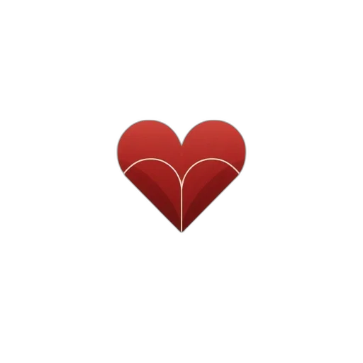 jewelry, red, heart-shaped, design transparent PNG cut-out