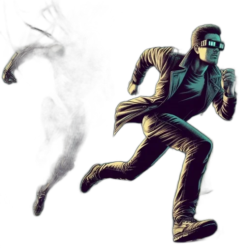 mask, staff, comic book art, concept art transparent PNG cut-out