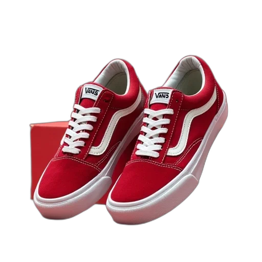 shoes, 3d render, photorealistic, red transparent PNG cut-out