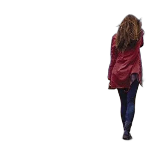 jacket, dress, staff, umbrella transparent PNG cut-out