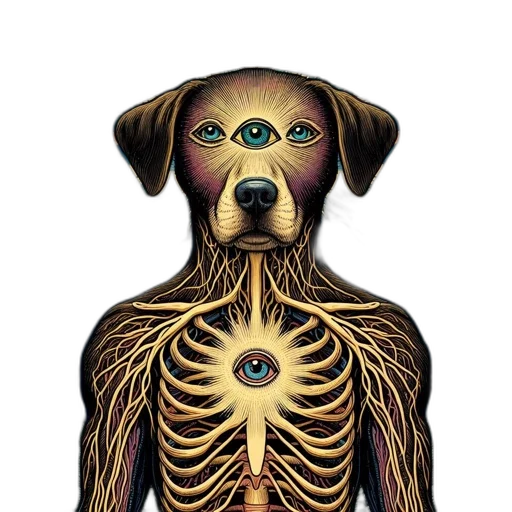 animal, creature, mask, dress transparent PNG cut-out