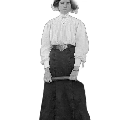 staff, dress, hat, jacket transparent PNG cut-out
