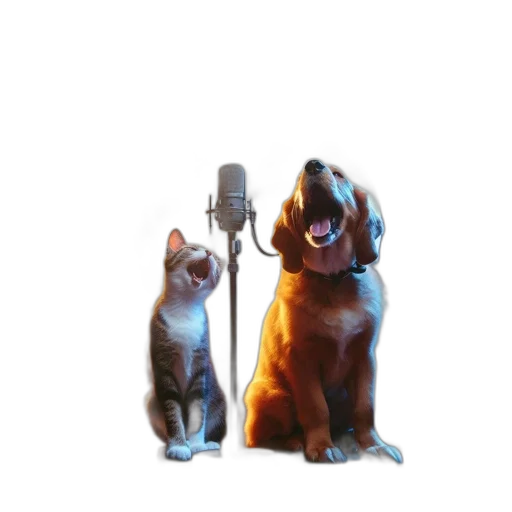 staff, animal, concept art, 3d render transparent PNG cut-out