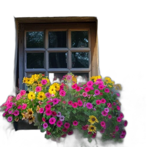 flower, building, furniture, face transparent PNG cut-out