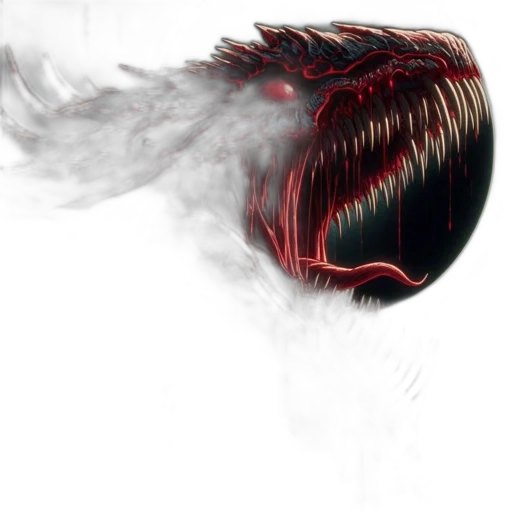 hair, dragon, creature, mask transparent PNG cut-out