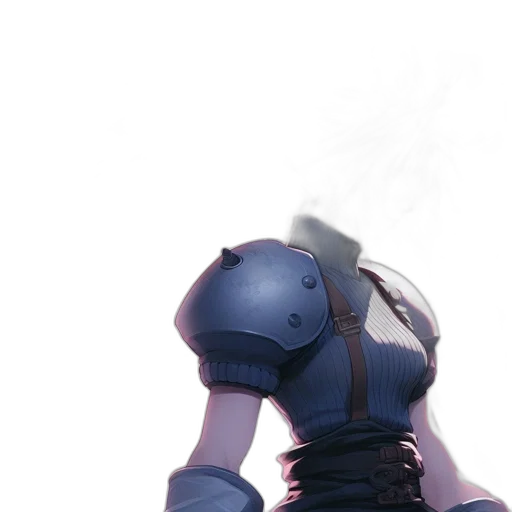 robot, mask, weapon, sword transparent PNG cut-out