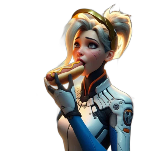 staff, weapon, robot, face transparent PNG cut-out