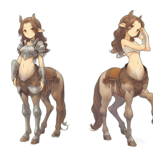 concept art, fantasy art, anime, watercolor transparent PNG cut-out