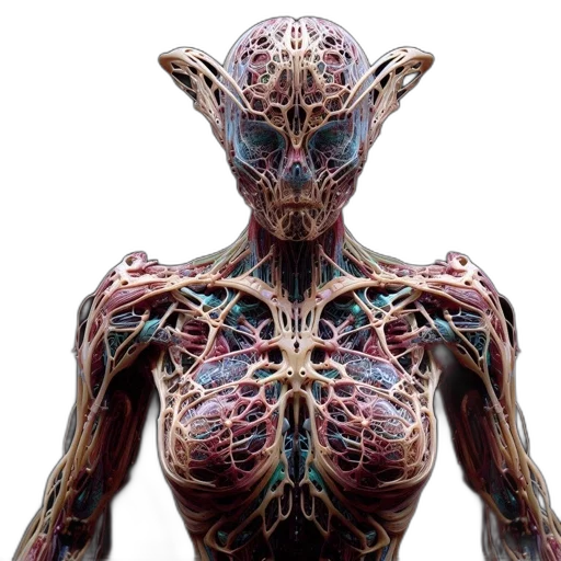 creature, robot, mask, face transparent PNG cut-out