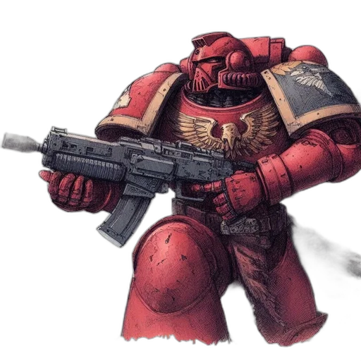 weapon, robot, concept art, fantasy art transparent PNG cut-out