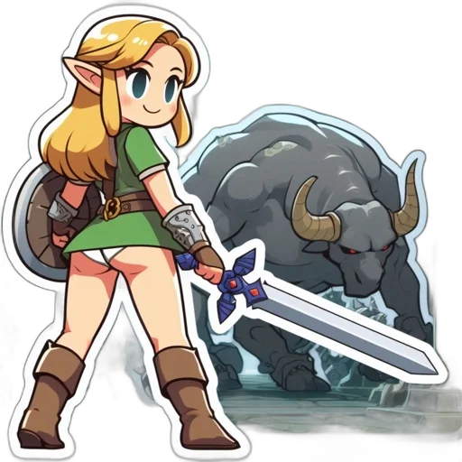 sword, weapon, staff, pixel art transparent PNG cut-out