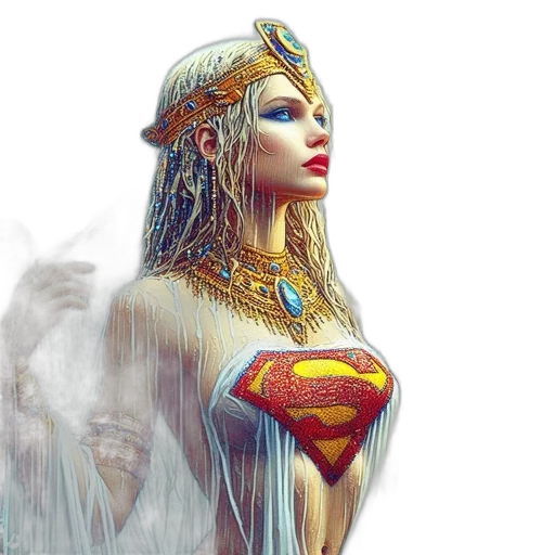 fantasy art, comic book art, concept art, photorealistic transparent PNG cut-out