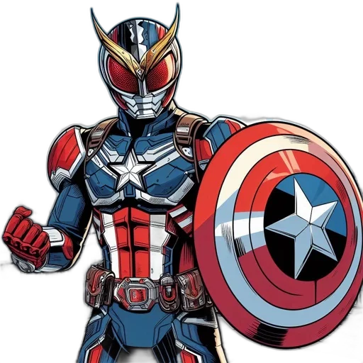 comic book art, concept art, cartoon, individual transparent PNG cut-out