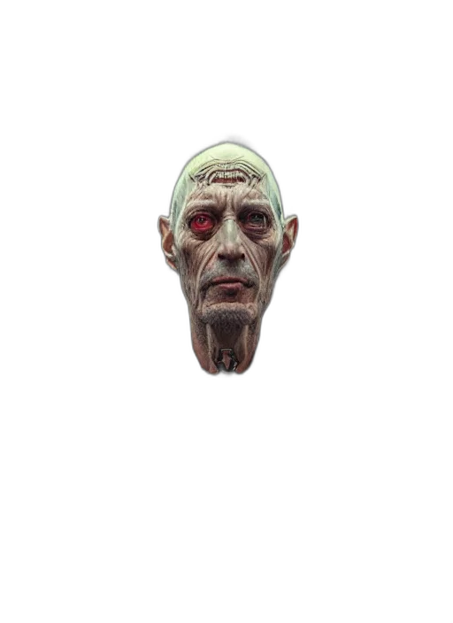 mask, face, creature, staff transparent PNG cut-out
