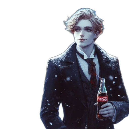 jacket, bottle, concept art, fantasy art transparent PNG cut-out