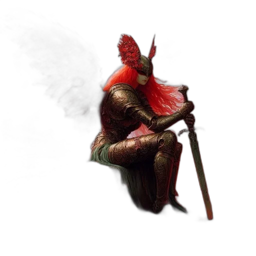 sword, dragon, staff, weapon transparent PNG cut-out