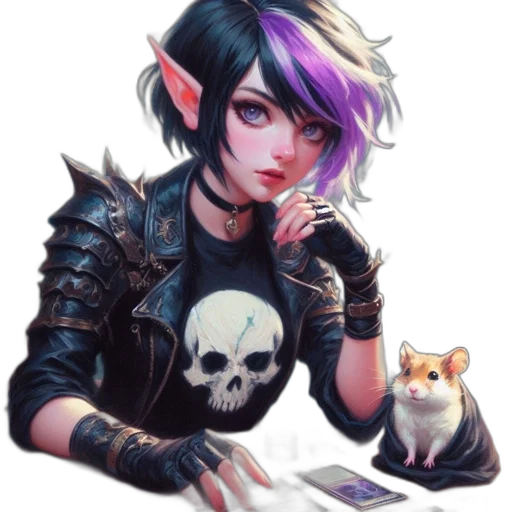 staff, weapon, jewelry, jacket transparent PNG cut-out