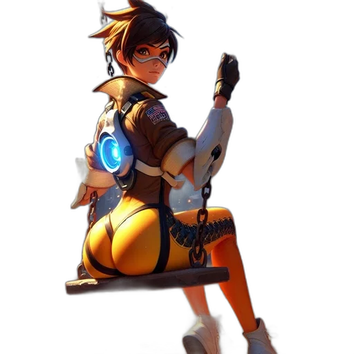 weapon, staff, robot, jacket transparent PNG cut-out
