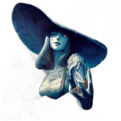 hat, crown, staff, mask transparent PNG cut-out