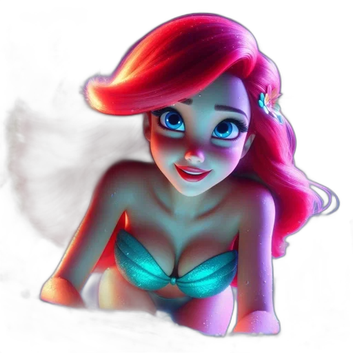 fantasy art, concept art, cartoon, photorealistic transparent PNG cut-out