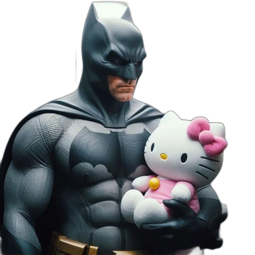 comic book art, concept art, batman, character transparent PNG cut-out