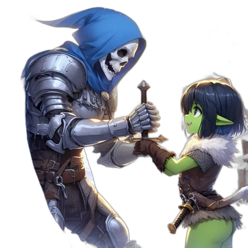 sword, weapon, mask, concept art transparent PNG cut-out