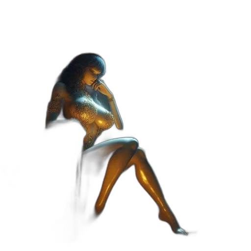 jewelry, dress, creature, robot transparent PNG cut-out