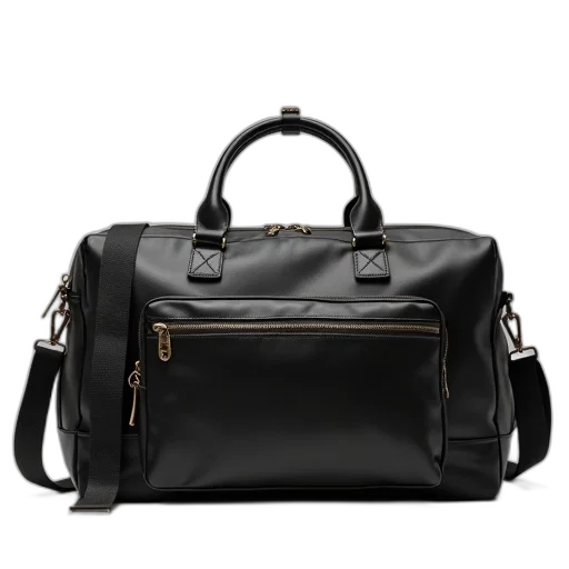 mens, fashion, travel, duffle transparent PNG cut-out