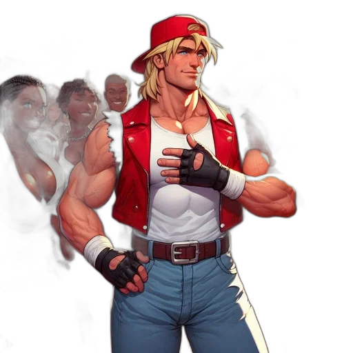 weapon, jacket, staff, concept art transparent PNG cut-out