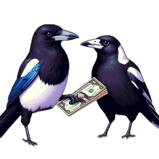 concept art, vaporwave, blue, two transparent PNG cut-out
