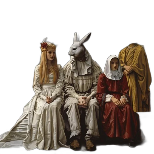 mask, dress, crown, hat transparent PNG cut-out