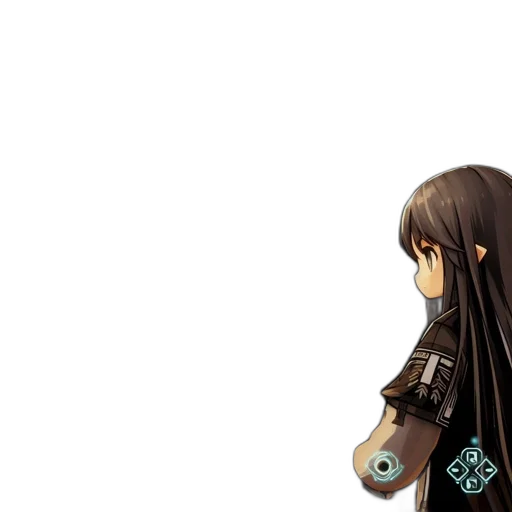 staff, hair, weapon, sword transparent PNG cut-out