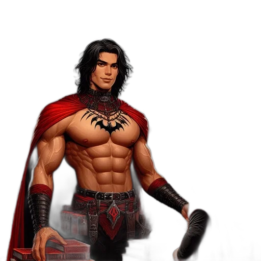 comic book art, 3d render, fantasy art, concept art transparent PNG cut-out