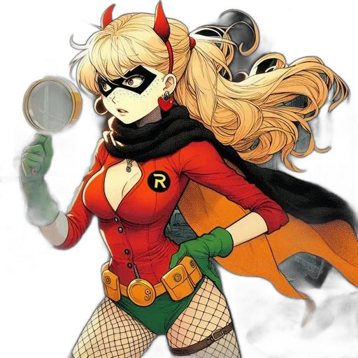 mask, comic book art, cartoon, concept art transparent PNG cut-out