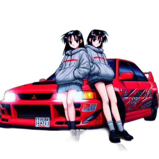 car, jacket, anime, concept art transparent PNG cut-out